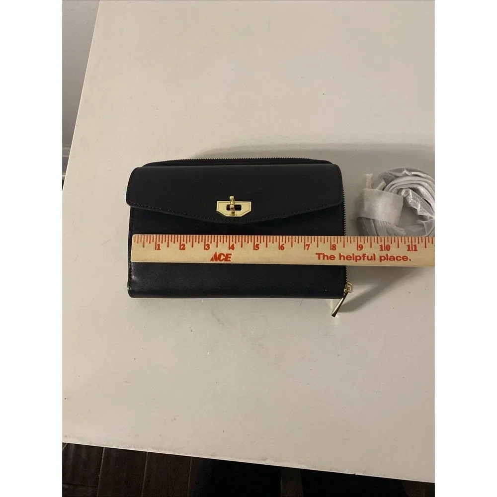 MEIA Bag Convertible Crossbody Clutch Black